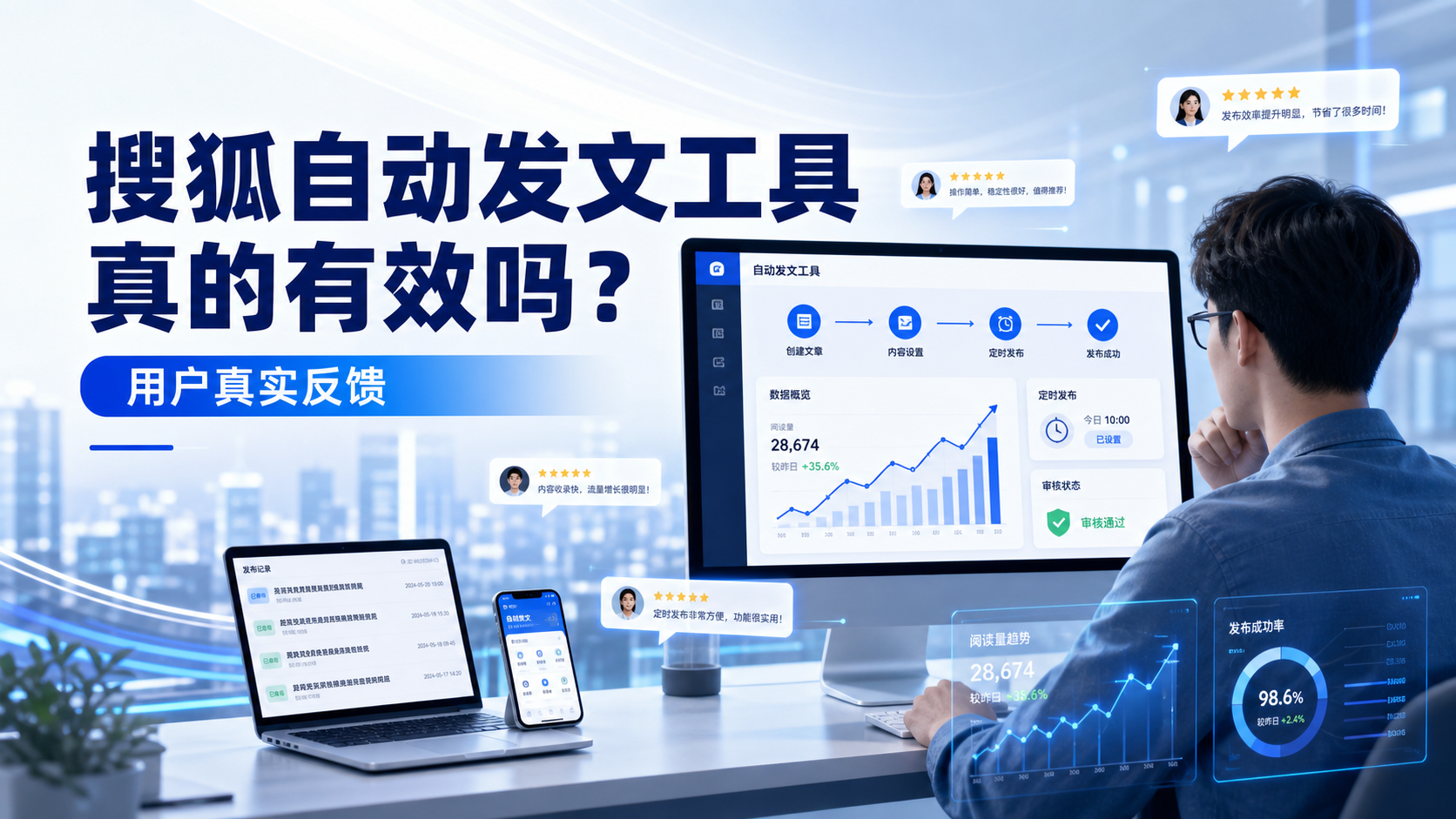 搜狐自动发文工具真的有效吗?石家庄用户的真实反馈