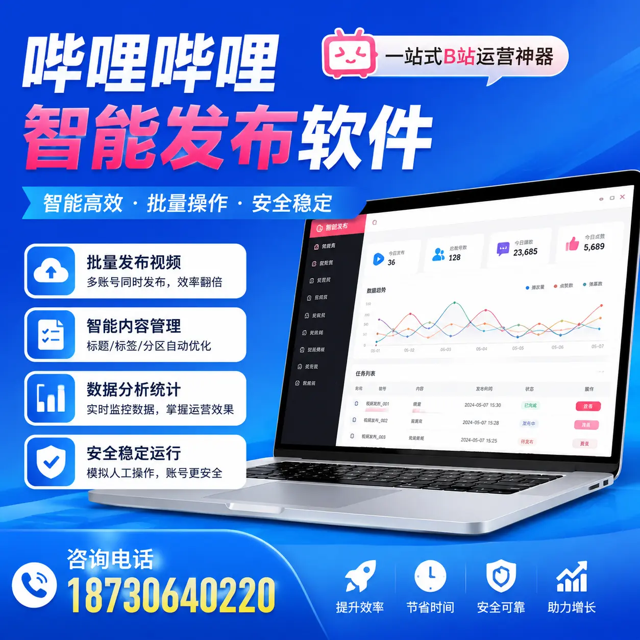 如何通过哔哩哔哩智能发布软件提升 石家庄 企业曝光率