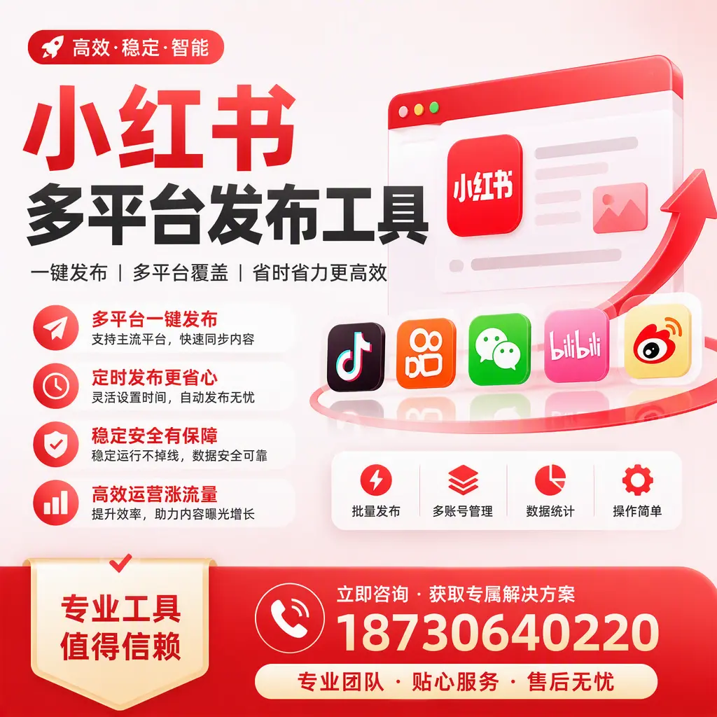 在 石家庄 小红书多平台发布工具的市场前景分析